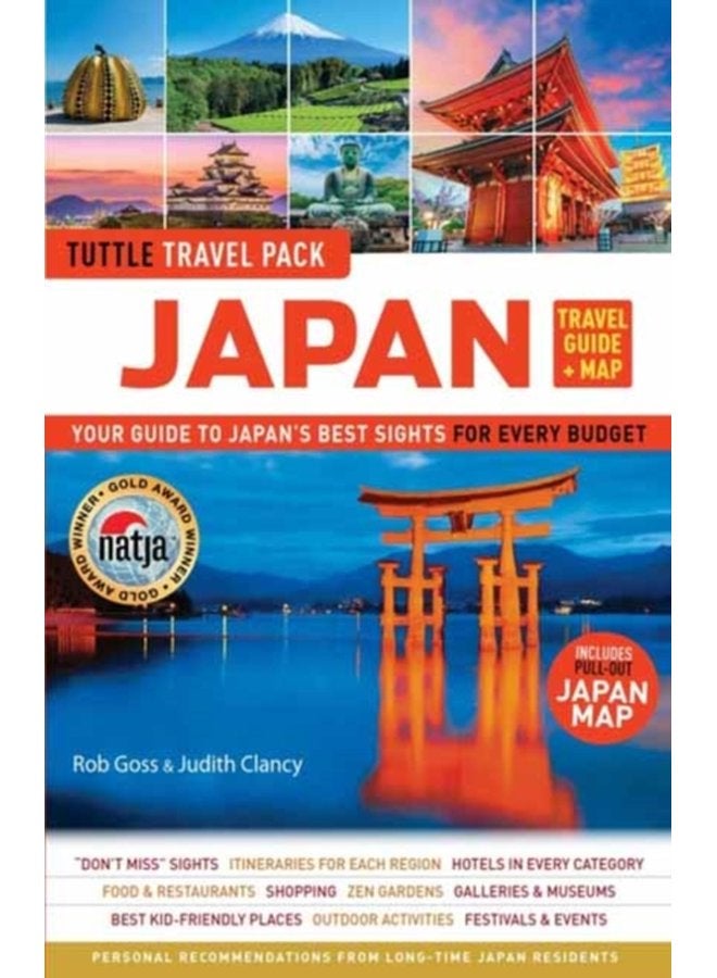 Japan Travel Guide Map Tuttle Travel Pack Your Guide to Japan s Best Sights for Every Budget Includes Pull out Japan Map - Paperback
