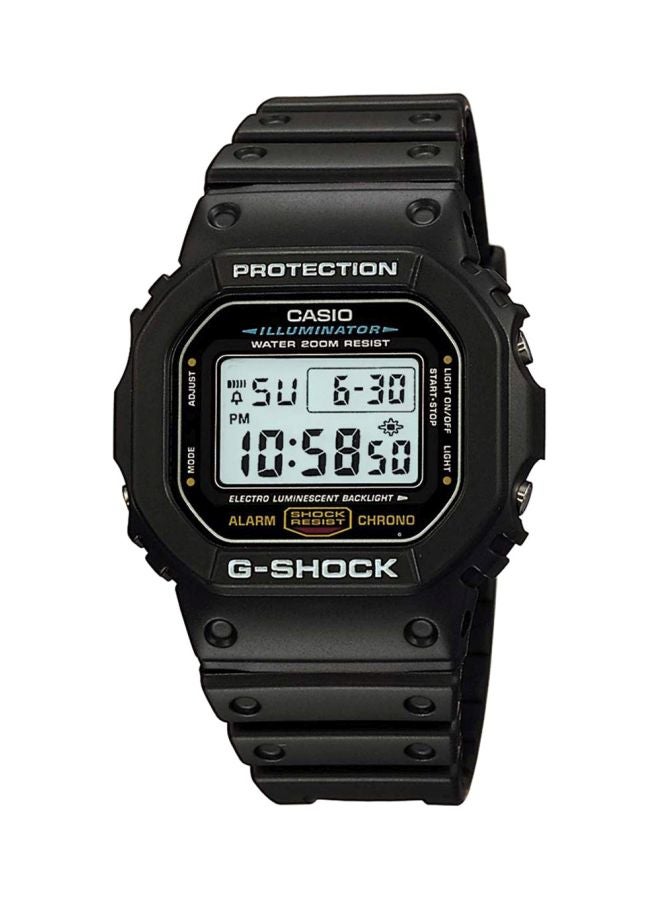كاسيو ساعة يد جي - شوك رقمية مقاومة للماء طراز G-5600E-1 رجال - Image 1