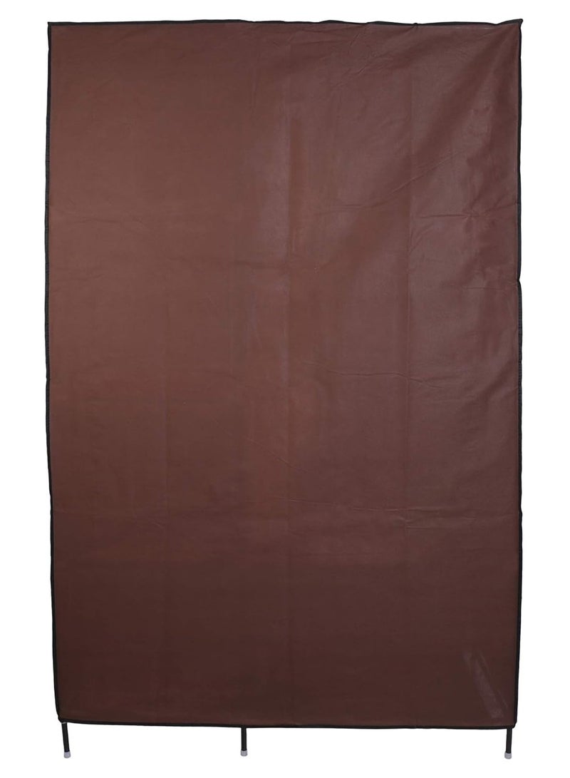 FEND NDL 88105 5 Tier Multi Purpose Wardrobe Storage Organizer Clothes Rack Brown - Image 4