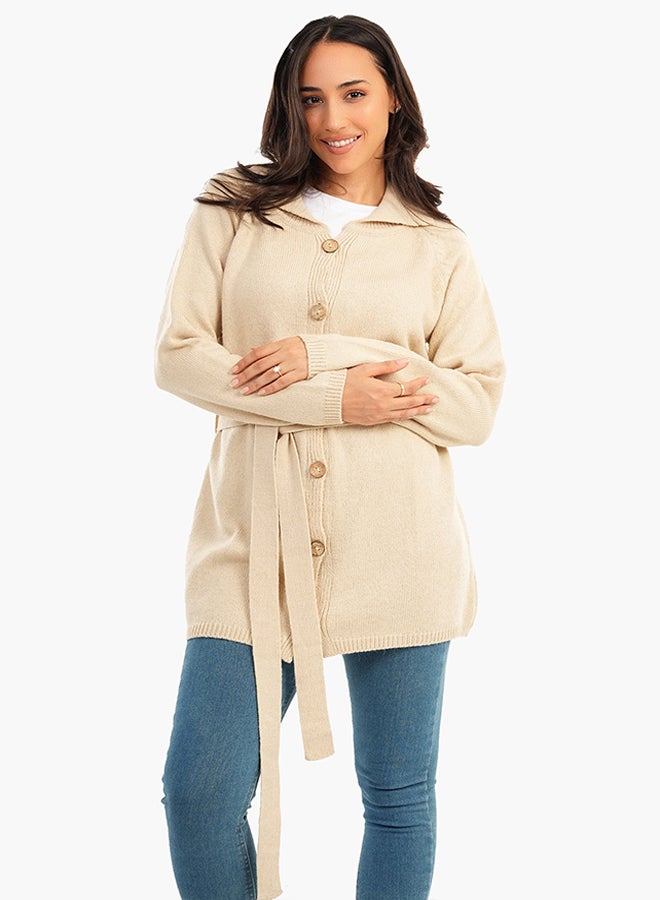 Carina Knitted Hip Length Cardigan - Image 1