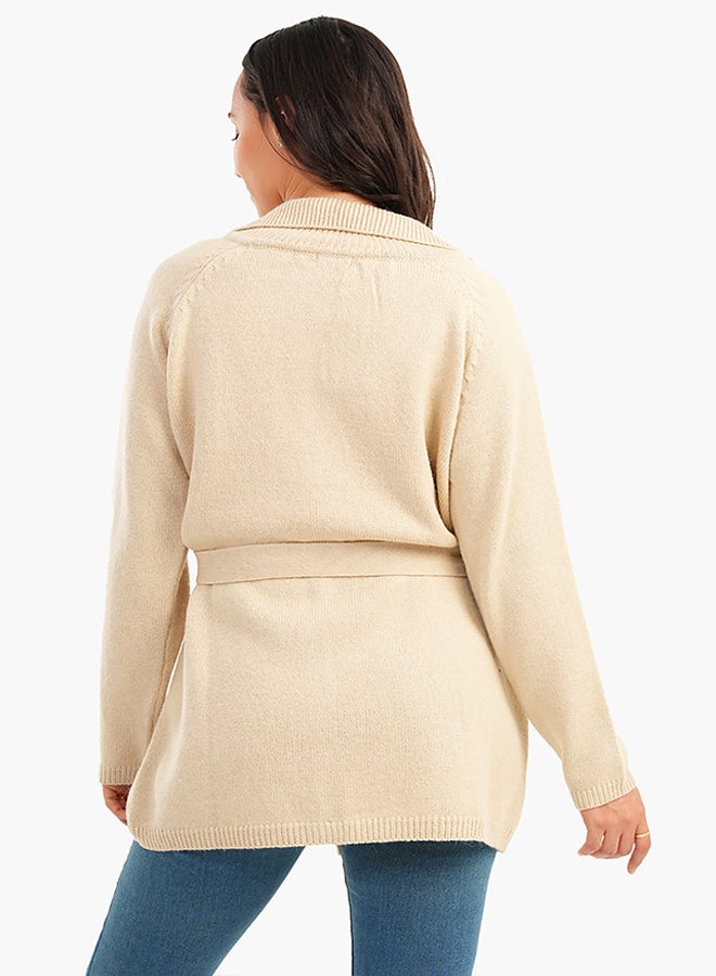 Carina Knitted Hip Length Cardigan - Image 3