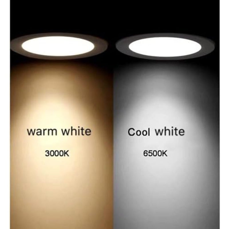 LED down light for indoor lighting, aluminum alloy, cool white, energy-saving 10W - Image 4