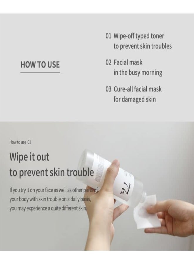JS Heartleaf 77% Soothing Toner, Easy To Use With Mild Ingredients, Help Restoring The Broken PH Balance, Tightening Enlarged Pores, Skin Care Toner For Irritated, Fragile and Sensitive Skin  - Image 3