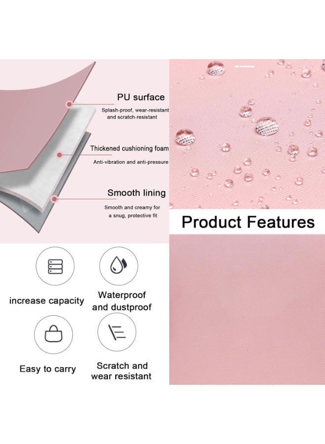 QIYUE 12.9 Inch 13 inch Tablet Sleeve Bag Compatible with iPad Air 13 inch(M3/M2) 2025/2024 iPad Pro 13 inch M4 2024, S10+ 12.4 inch 2024/iPad Pro 12.9 M2 2022/2021/2020,Surface Laptop Go 12.4" Galaxy Tab S7+S8+/S9+/S9FE+ 12.4" 2022/2023 Generation with Magic Keyboard/ Smart Keyboard Folio Carrying Case - Image 4