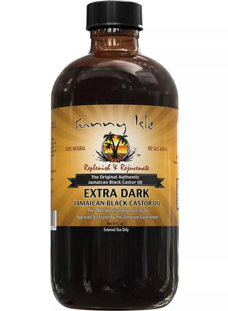 Sunny Isle The Original Sunny Isle Jamaican Black Castor Oil in 8oz  Natural Product - Image 1