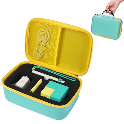 YouKnow Travel Storage Case Compatible with Nex Playground Game System Custom Foam Tray Holds Active Game Console HDMI Power Cord Remote Camera Privacy Cover Teal - Image 1