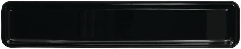 Hubert Food Pan Made Black Acrylic- 30" L x 6" W x 1" D - Image 3