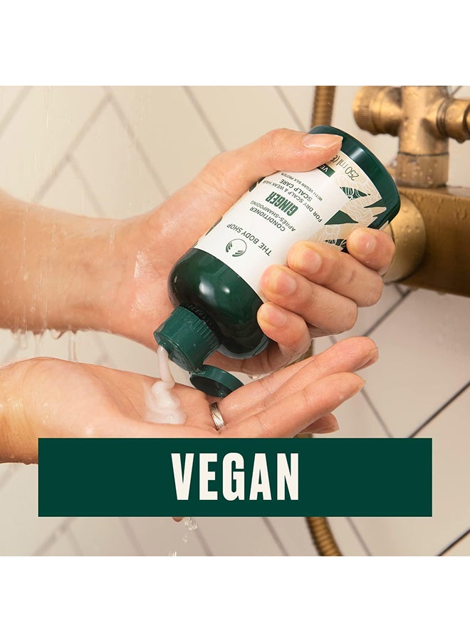 THE BODY SHOP Ginger Scalp Care Conditioner for Fine, Weak Hair – Reduces Hair Breakage & Friction, Strengthens & Repairs Hair, Suitable for Sensitive Scalps, Part of 3-Step Hair Repair Routine, 97% Natural Ingredients - Image 3