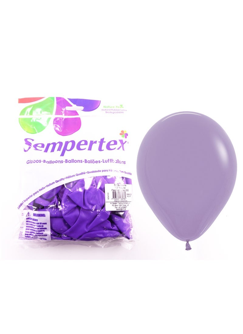 سيمبرتكس بالونات اللاتكس Sempertex مقاس 12 بوصة ، أرجواني - Image 3