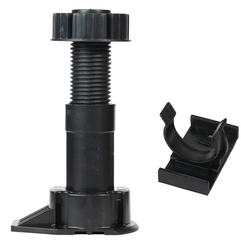 Berta 4-Pack, Cabinet Leveler Legs-330 Lb Capacity Leg-Adjusts From 4""-5 1/10    (100-130 Mm) (100-130 Mm, 4 Pieces) - Image 4