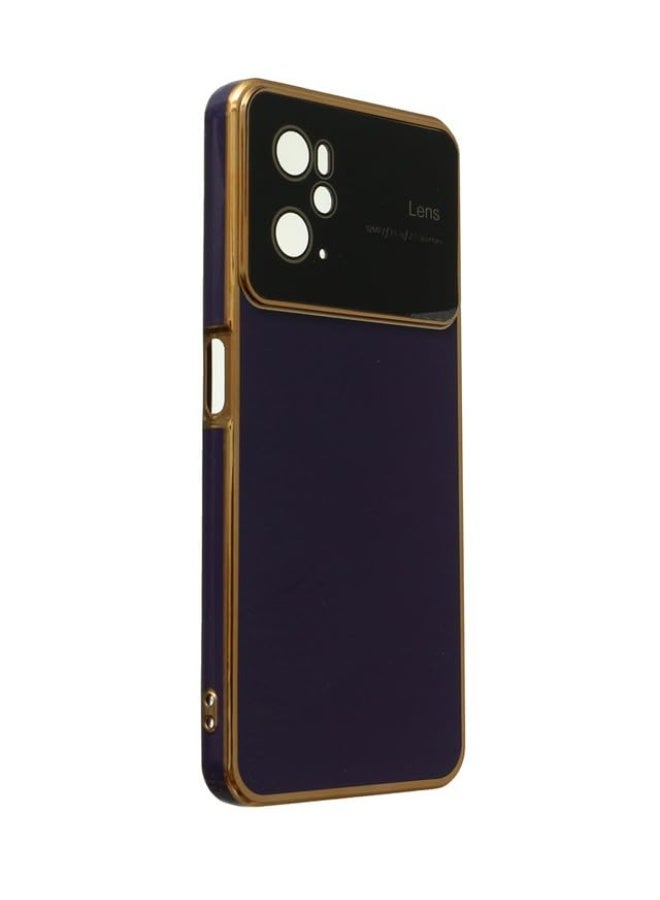 جراب خلفي بلاستيك لجهاز أوبو A96، بنفسجي - Image 4