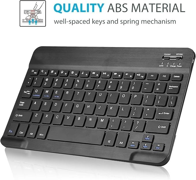 ProElite Keyboard case for Lenovo Idea Tab Pro 12.7 inch 2025, Magnetic Detachable Wireless Bluetooth Keyboard Lenovo Idea Tab Pro 12.7 inch, Dark Blue - Image 3