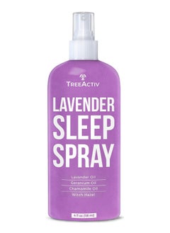 TreeActiv Treeactiv Sleep Spray Calming Lavender Chamomile Soothing Witch Hazel And Lavender Pillow Spray Air Freshener For Room Bed Fabric Pillows And Linen Mist For Sleeping And Relaxation 1000 Sprays  - Image 1