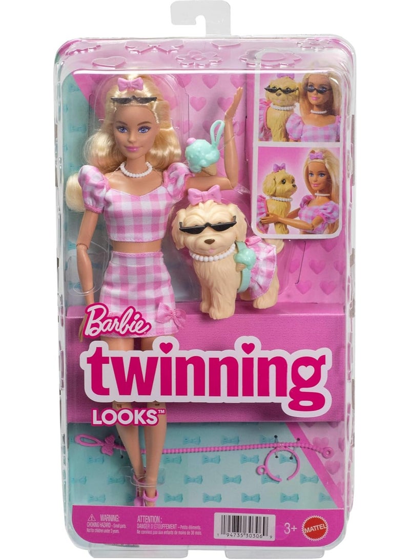 Barbie Twinning Looks - Blonde Doll JFP36 - Image 1