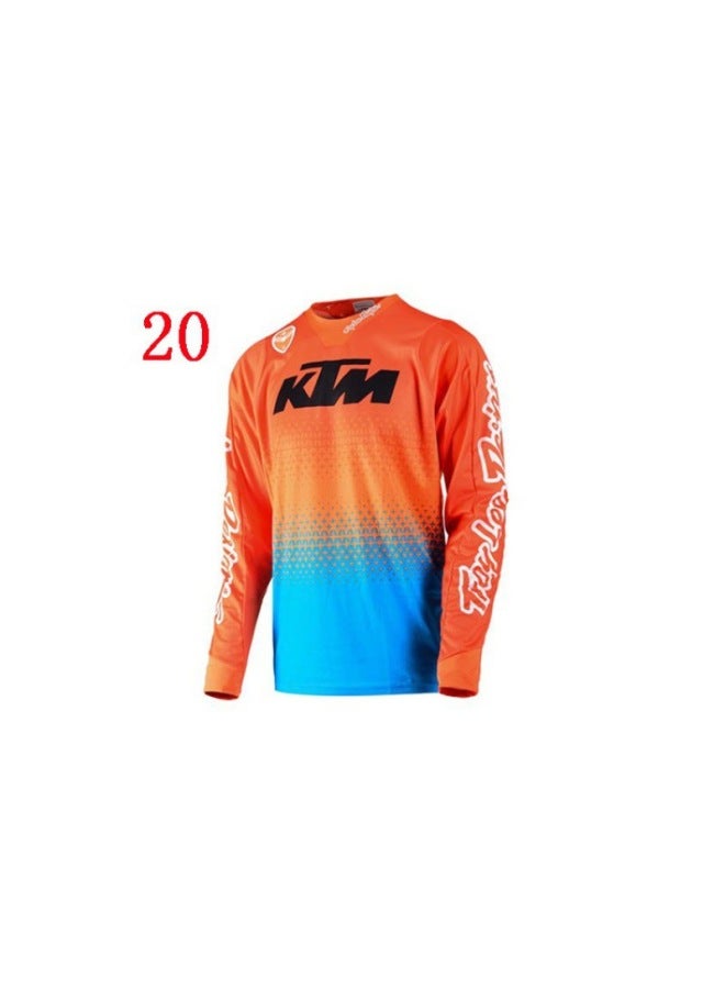 بدلة نزول لدراجات جبلية، قميص ركوب للرجال طويل الأكمام، بدلة دراجات نارية