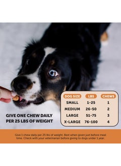 Pet Honesty Pet Honesty Hip & Joint Health Max Strength - Natural Joint Supplement for Dogs Chews - Glucosamine, Omega-3s, Chondroitin, Green Lipped Mussel - Help Improve Mobility, May Reduce Discomfort (90 ct)  - Image 4