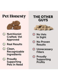 Pet Honesty Pet Honesty Hip & Joint Health Max Strength - Natural Joint Supplement for Dogs Chews - Glucosamine, Omega-3s, Chondroitin, Green Lipped Mussel - Help Improve Mobility, May Reduce Discomfort (90 ct)  - Image 5