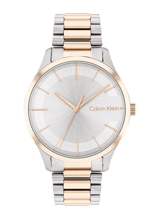 CALVIN KLEIN Unisex Analog Round Stainless Steel Wrist Watch 25200044 - 35 mm  - Image 1