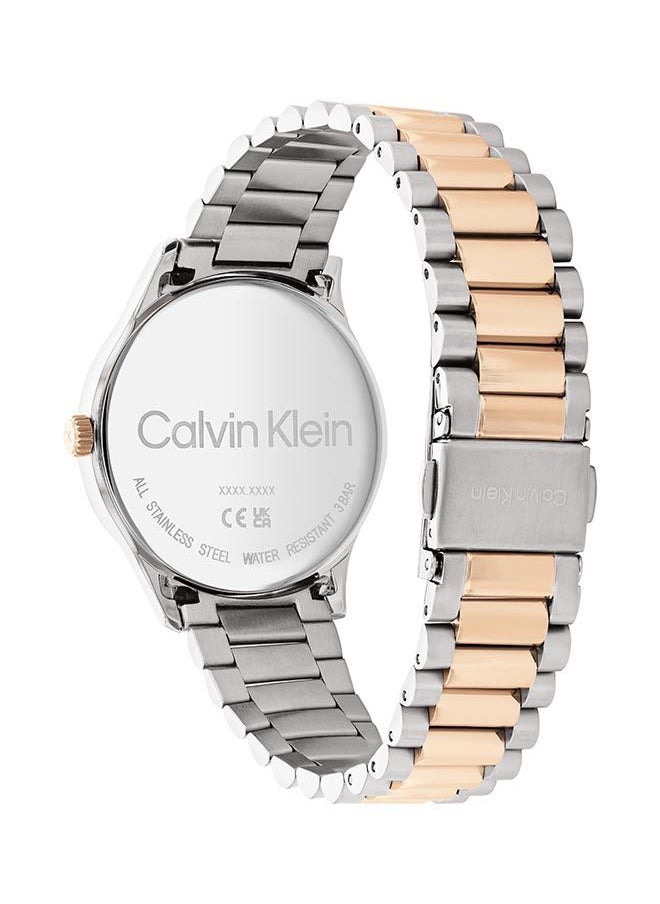 CALVIN KLEIN Unisex Analog Round Stainless Steel Wrist Watch 25200044 - 35 mm  - Image 3