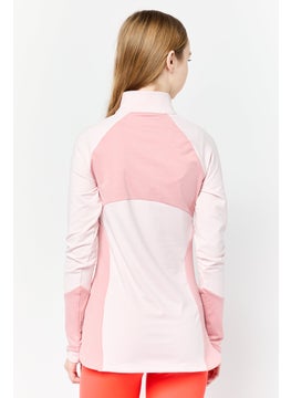 UNDER ARMOUR Women Sportswear Fit Long Sleeves Running Sweatshirt, Pink  - Image 4