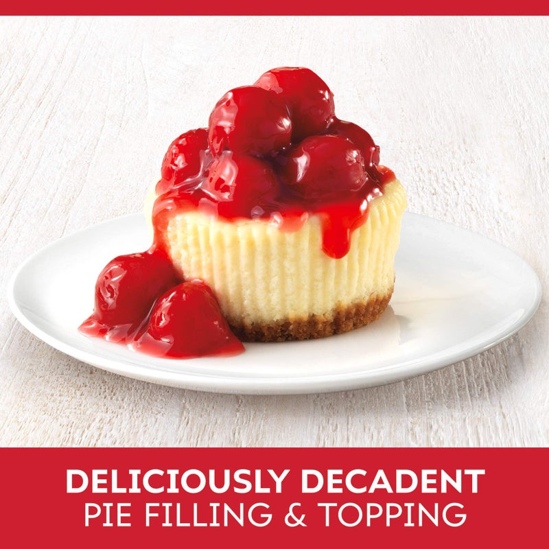 Duncan Hines Wilderness No Sugar Added Pie Filling and Topping, Cherry, 20 Ounce - Image 2