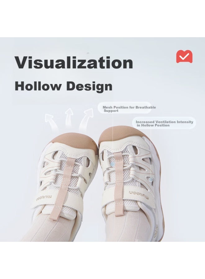 Shepherd Boy Mucun Children's Shoes 25-year Summer Baby Functional Walking Shoes Boys And Girls Anti-collision Toe Cap Sandals Light Ai Green 18 - Image 4