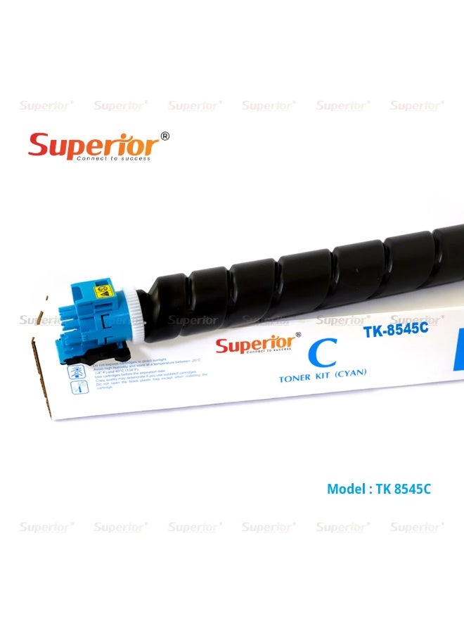 SOS Superior Superior TK-8545 Cyan High Yield Compatible Toner Cartridge for Kyocera TASKalfa 4054ci 5550ci - Image 3
