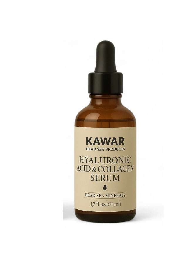 Dead Sea Hyaluronic Acid & Collagen Serum 50ml