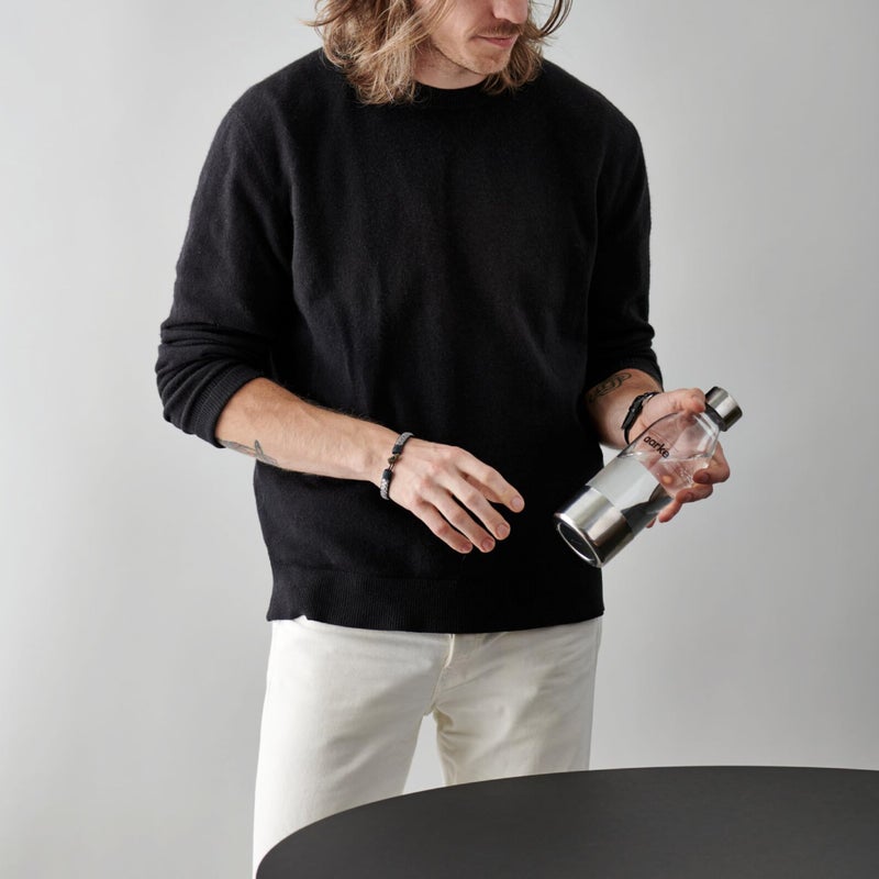 aarke Extra PET Stainless Steel Reusable Bottle for Carbonator l, ll, and 3, BPA-Free and Non-Toxic, 450mL (2-Pack) - Image 3