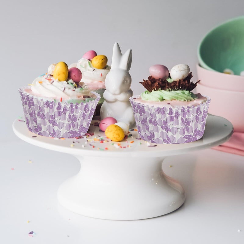 Greaseproof Muffin and Cupcake Liners 200pcs Heat Resistant Baking Cups Random Style - Image 5