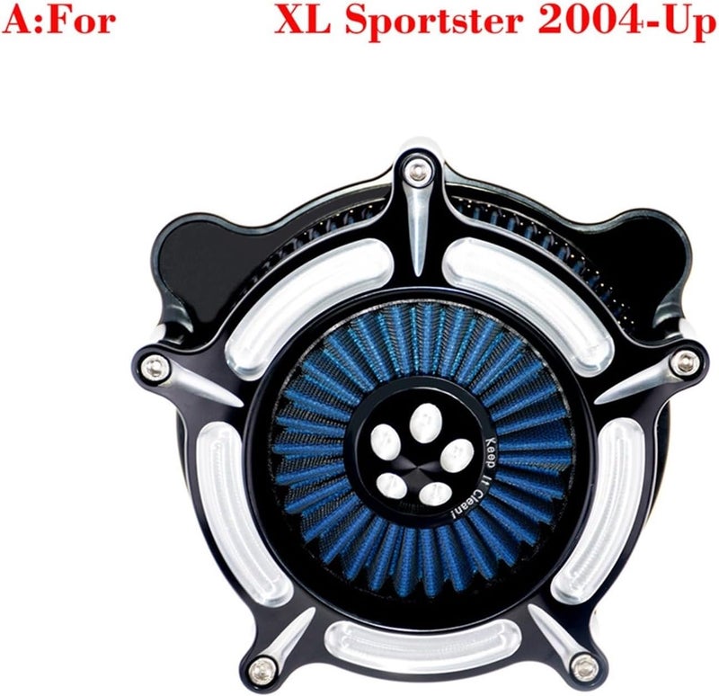 Wivplex CNC Turbine Air Cleaner for Harley Motorcycles - Image 2