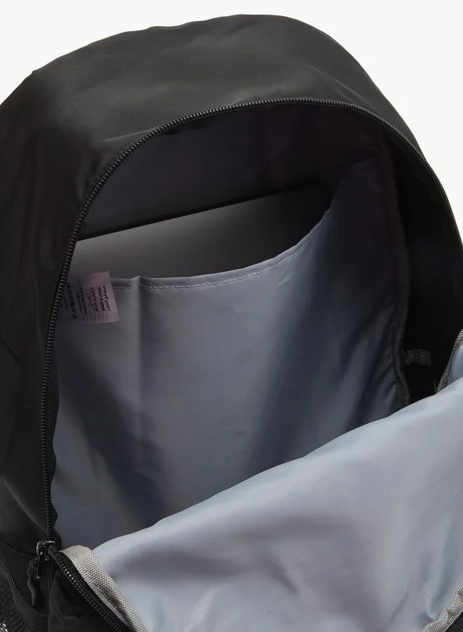 Oaklan By Shoexpress BLACK Solid School Backpack For Kids 13 Years+ With Padded Shoulder Straps - 15x33.5x45 CM  | Best Price UAE