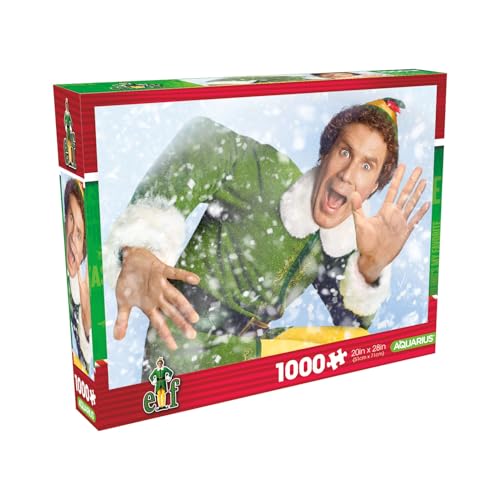 AQUARIUS Elf 1000pc Glitter Puzzle 1000 Piece Jigsaw Puzzle Glare Free Precision Fit Officially Licensed Elf Movie Merchandise Collectibles 20x28 Inches - Image 5