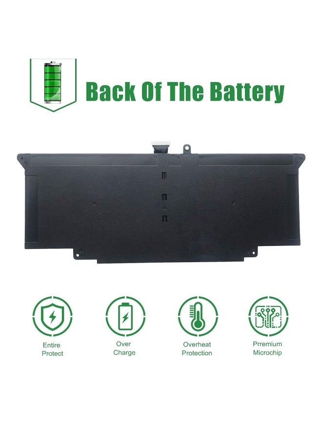 Replacement JHT2H Laptop Battery for Dell Latitude 7310 7410 2-in-1 Series Notebook 04V5X2 4V5X2 07CXN6 7CXN6 - Image 2