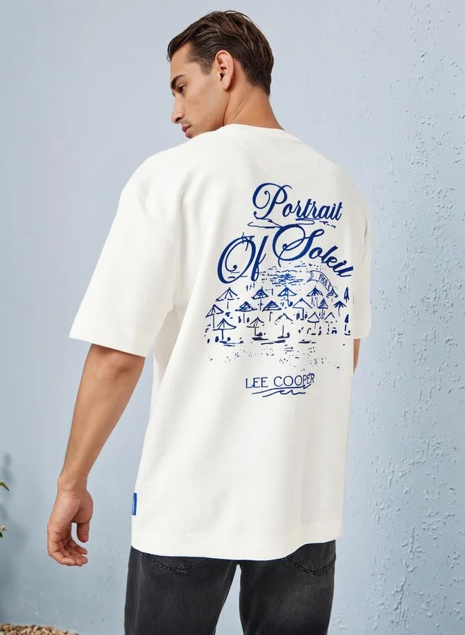 Lee Cooper Lee Cooper Printed Crew Neck T-shirt