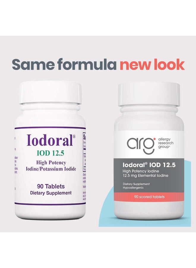 Optimox Optimox Iodoral 12.5mg Supplement - Iodine for Thyroid Support, Potassium Iodide Tablets, Lugol Solution, Daily Vitamins & Minerals - 90 Count  - Image 2