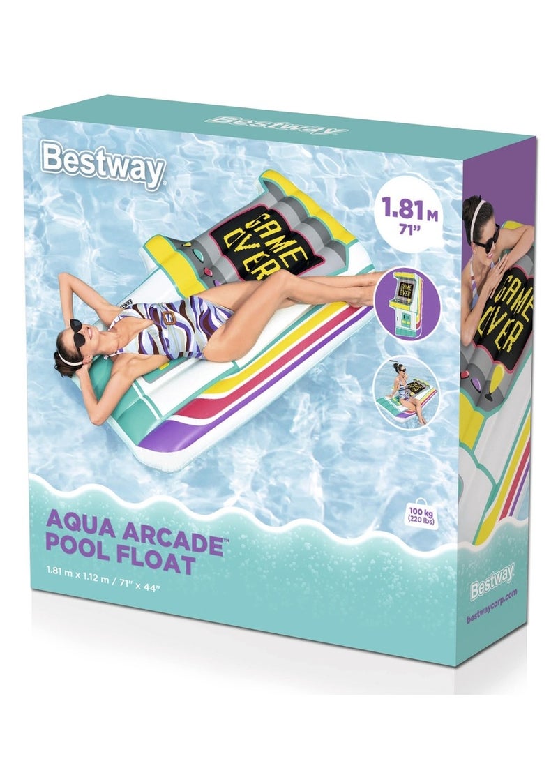 بست واي مرتبة عائمة علي شكل لعبة فيديو قابلة للنفخ 174x99x22 سم - 43851 - Image 1