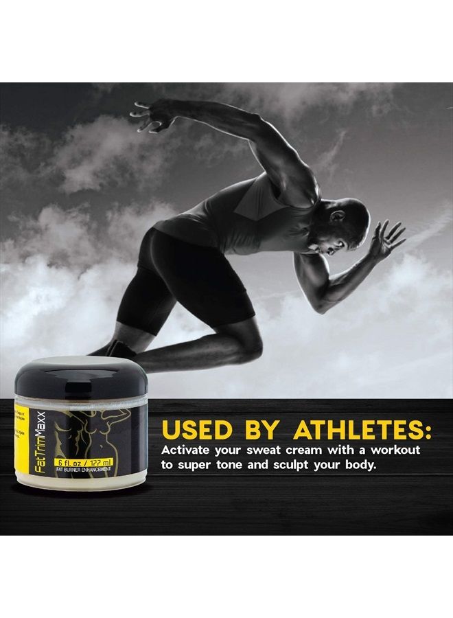 body maxx كريم تعزيز العرق، كريم حراري لشد البطن، كريم ساخن لشد البطن، كريم حرارة البطن المسطح، بلسم تعزيز العرق - Image 3
