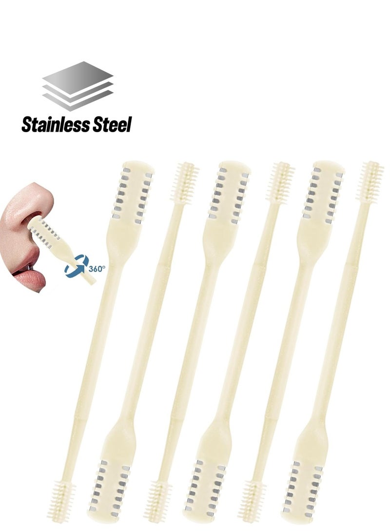 general 2-in-1 Nasal Hair Cutter, Upgrade Double Sided Nose Hair Knife, 360° Nostril Hair Remover Tool, Nose Hair Trimmer, Nasal Hair Cutter for Men Women, with Soft Cleaning Brush - Image 1