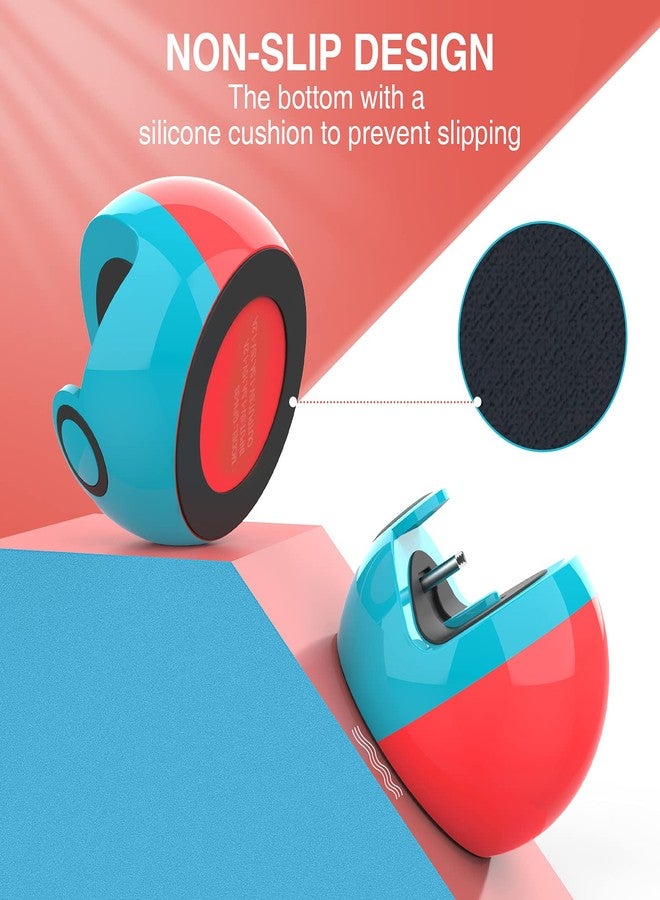 HEIYING Switch Charging Dock for Nintendo Switch/Lite/OLED,Portable Carrying Charging Station with Classic Colors Neon Blue & Neon Red - Image 3