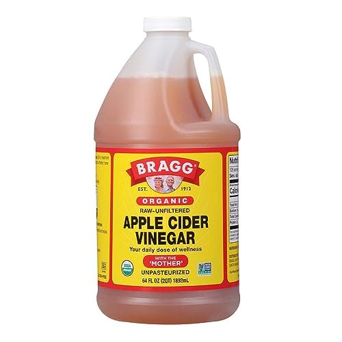 Bragg Organic Apple Cider Vinegar with the Mother - 64 fl oz - Raw and Unfiltered - Image 1