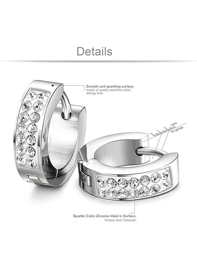 سيوسي أقراط الفولاذ المقاوم للصدأ - Image 3