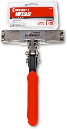 Wiss Crescent Wiss 6" Straight Handle Hand Seamer - WS6N - Image 1