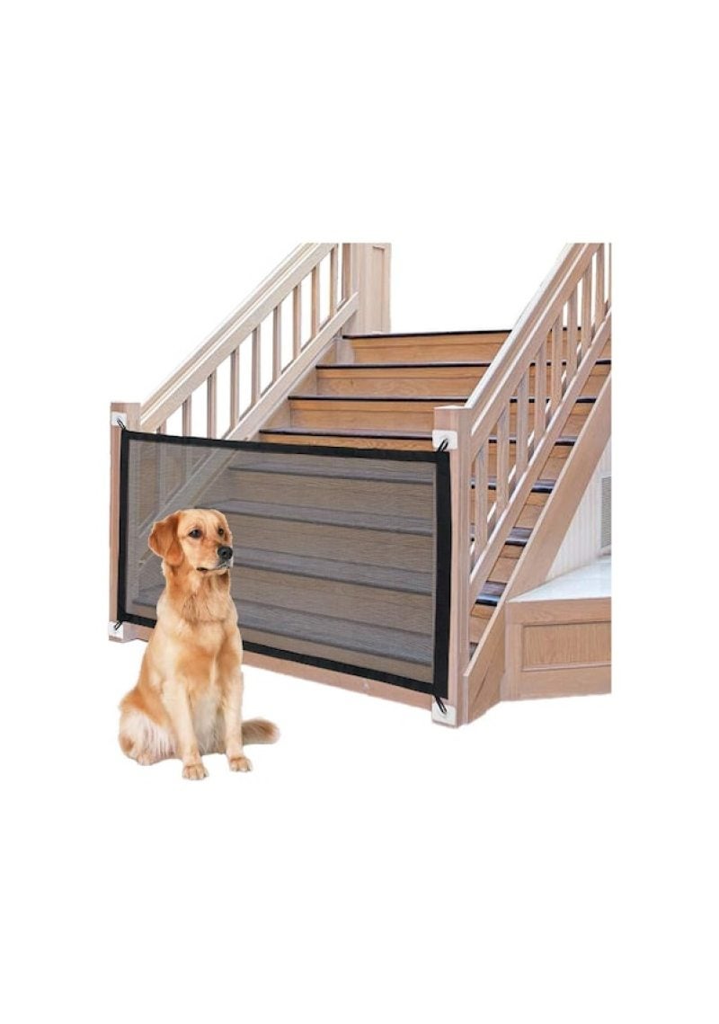 Dog Encryption Fence Portable Folding Pet Isolation Barrier 110x72cm - Enhanced Safety Protection Dog Obstacle Fence for Indoor Use - Image 2