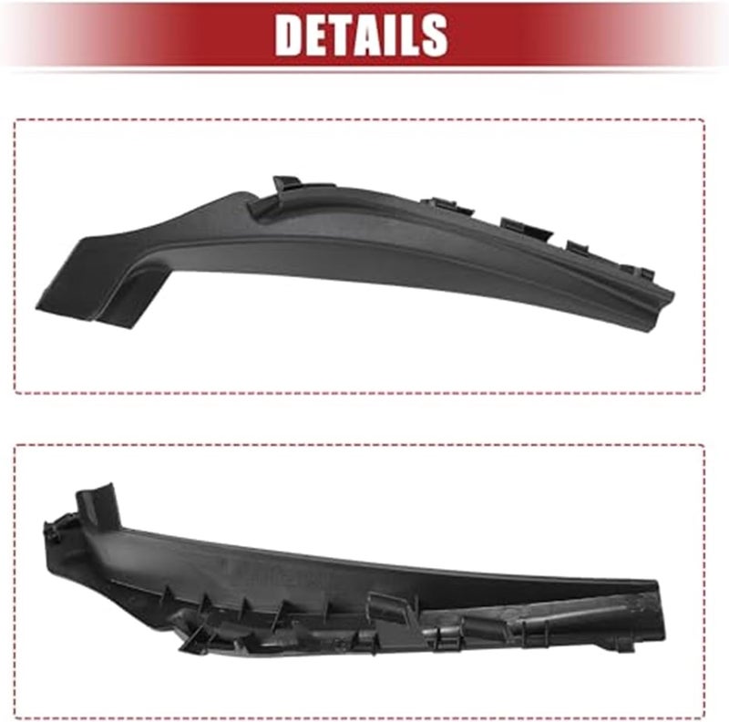 Wivplex Windshield Wiper Cowl Extension Trim for Nissan Sentra - Image 4