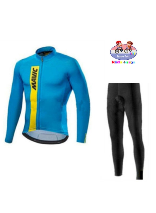 Mavic Long Sleeve Autumn And Winter Cycling Clothing Children's Suit Mountain Bike Cycling Suit