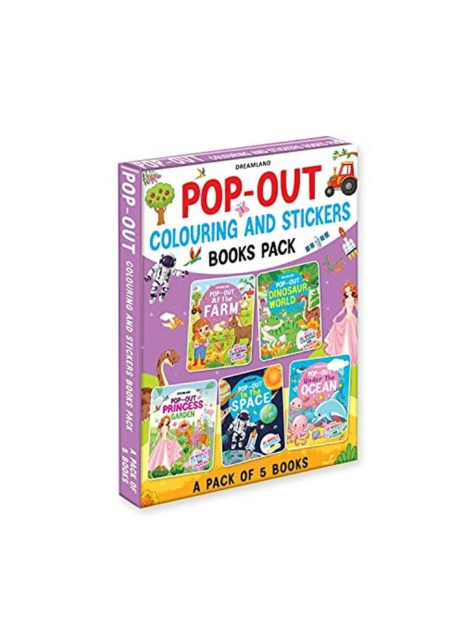 Pop Out Books Pack 5 Books