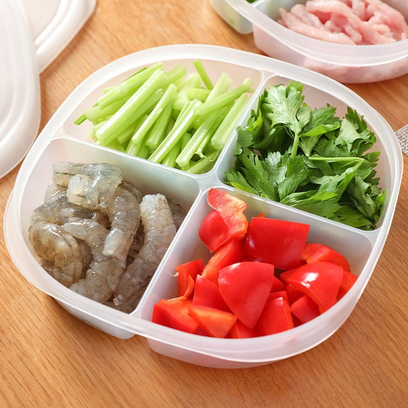 🍽️ صناديق تخزين للأطعمة بغطاء محكم ومادة متينة للحفظ داخل الثلاجة - Image 5