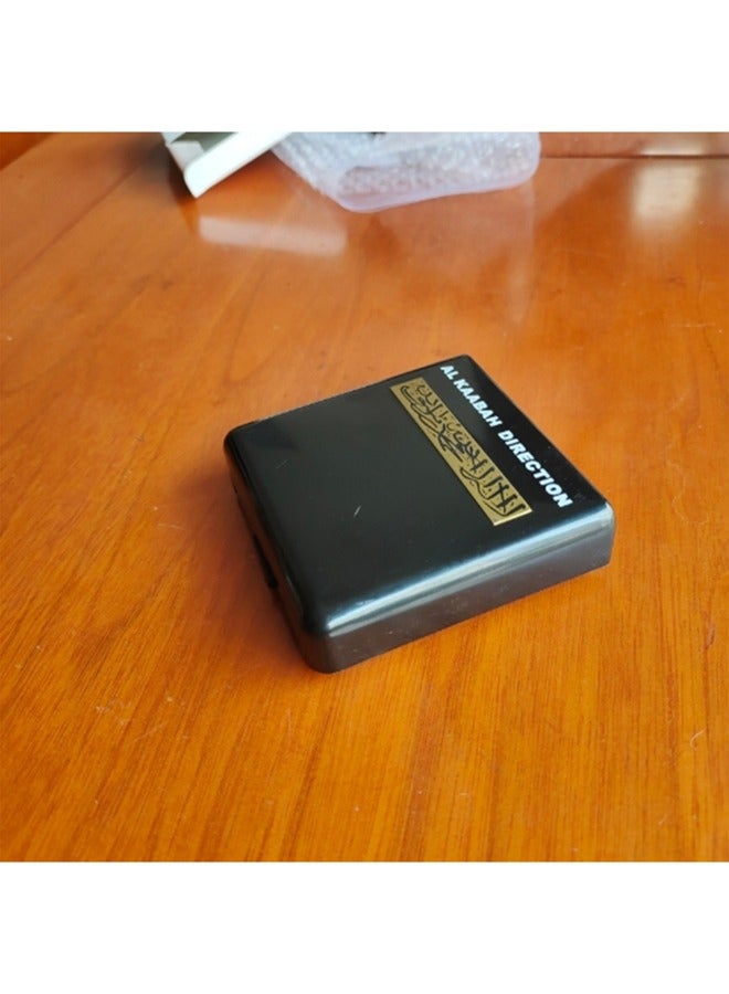 MVAQKLM بوصلة القبلة المحمولة مع صندوق أنيق - أداة دقيقة لتحديد اتجاه الصلاة الإسلامية للمسلمين، مثالية للمنزل والسفر والحج والعمرة - Image 3