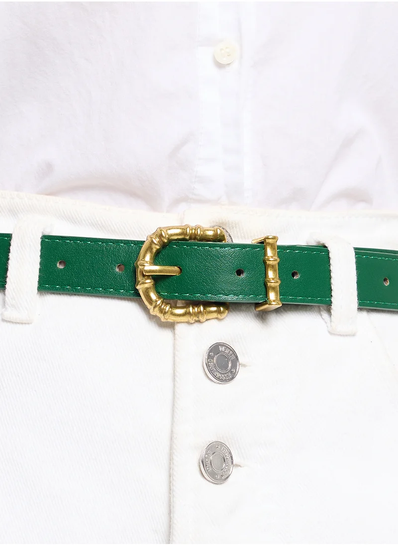 ايلا Statement Antique Buckle Belt